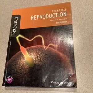 Essential Reproduction 8th Edition Book Martin H. Johnson Wiley Blackwell